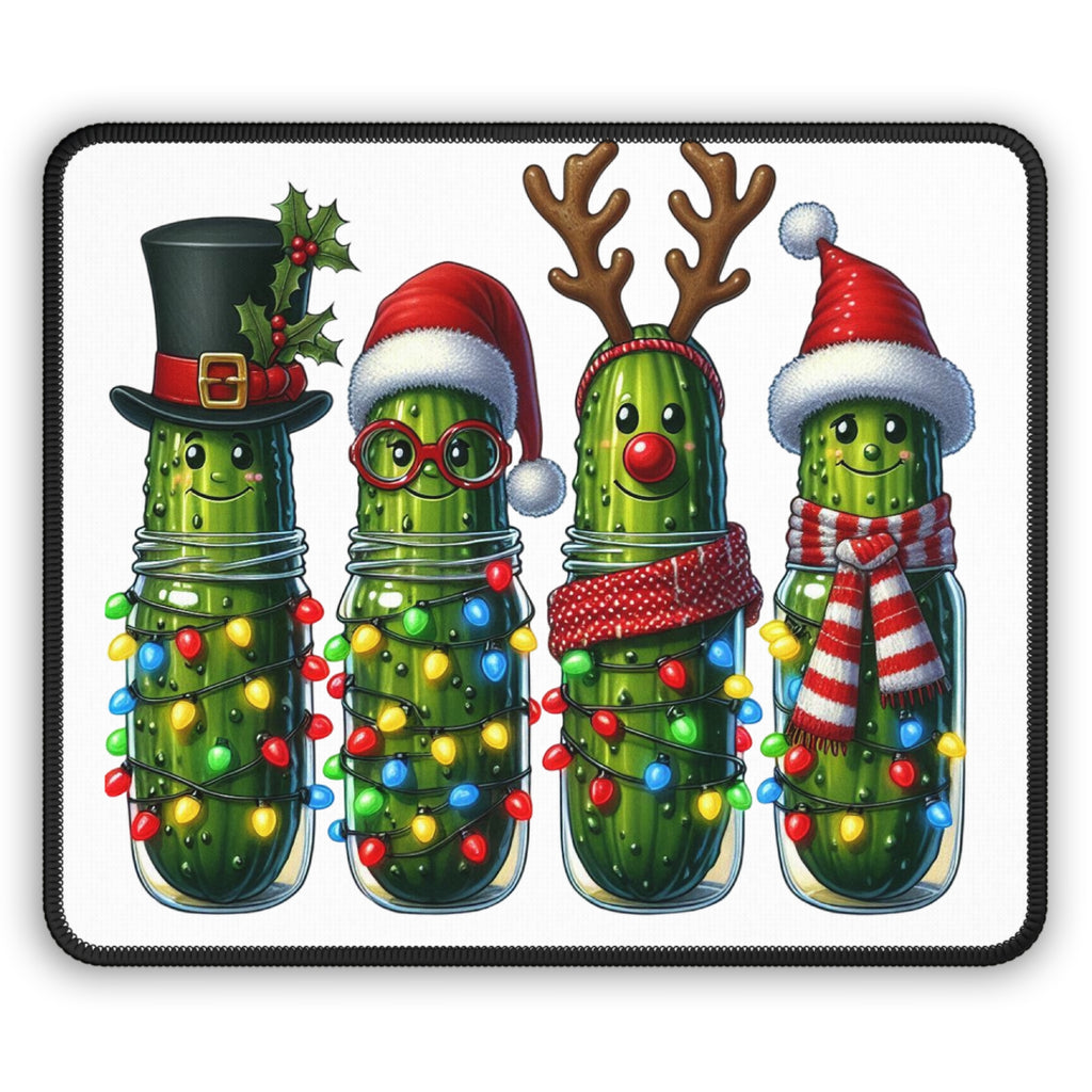 Christmas Pickle Tree Gaming Mouse Pad