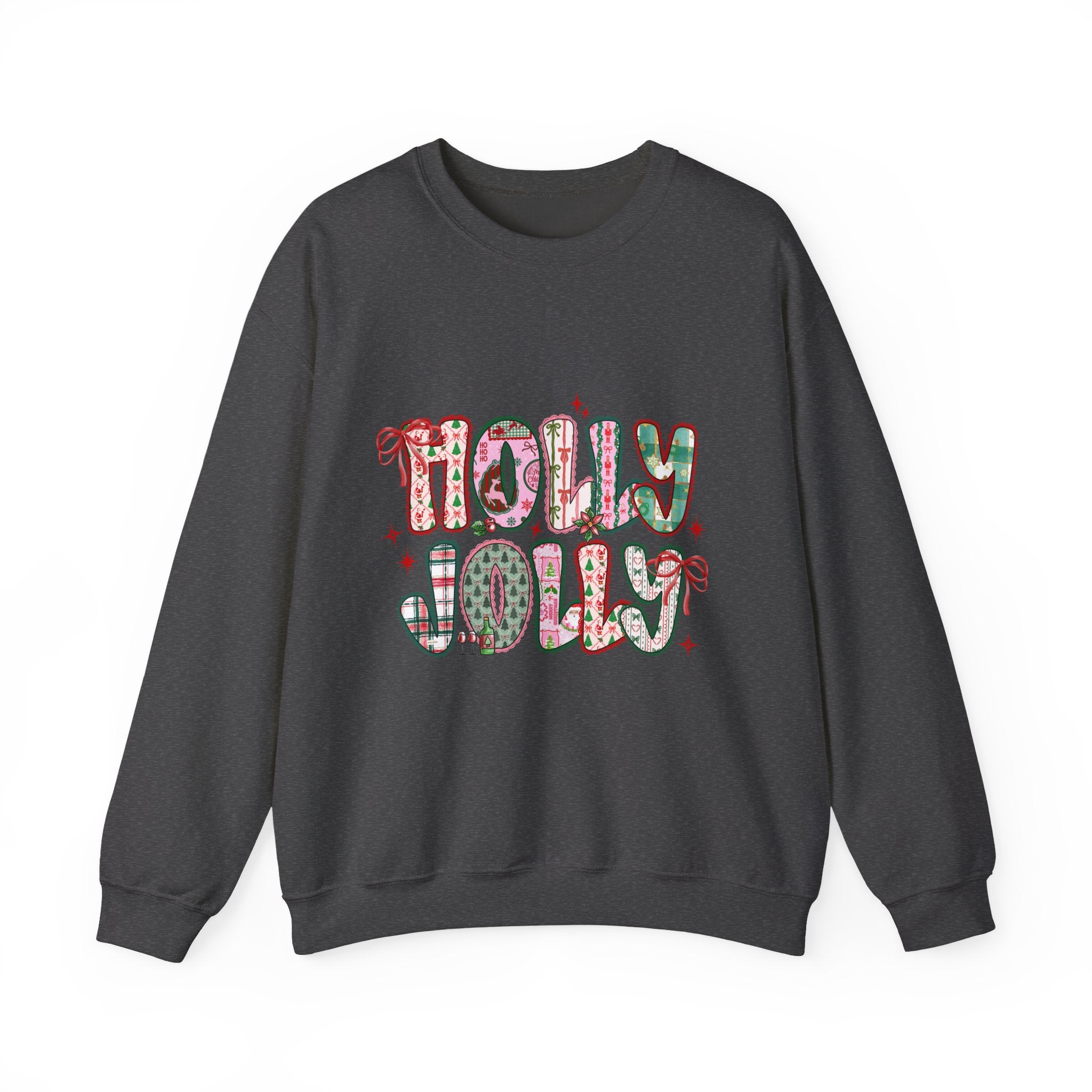 Holiday Cheer Crewneck Sweatshirt, Cozy Sweatshirt, Winter Gift, Christmas Apparel, Unisex Holiday Clothing