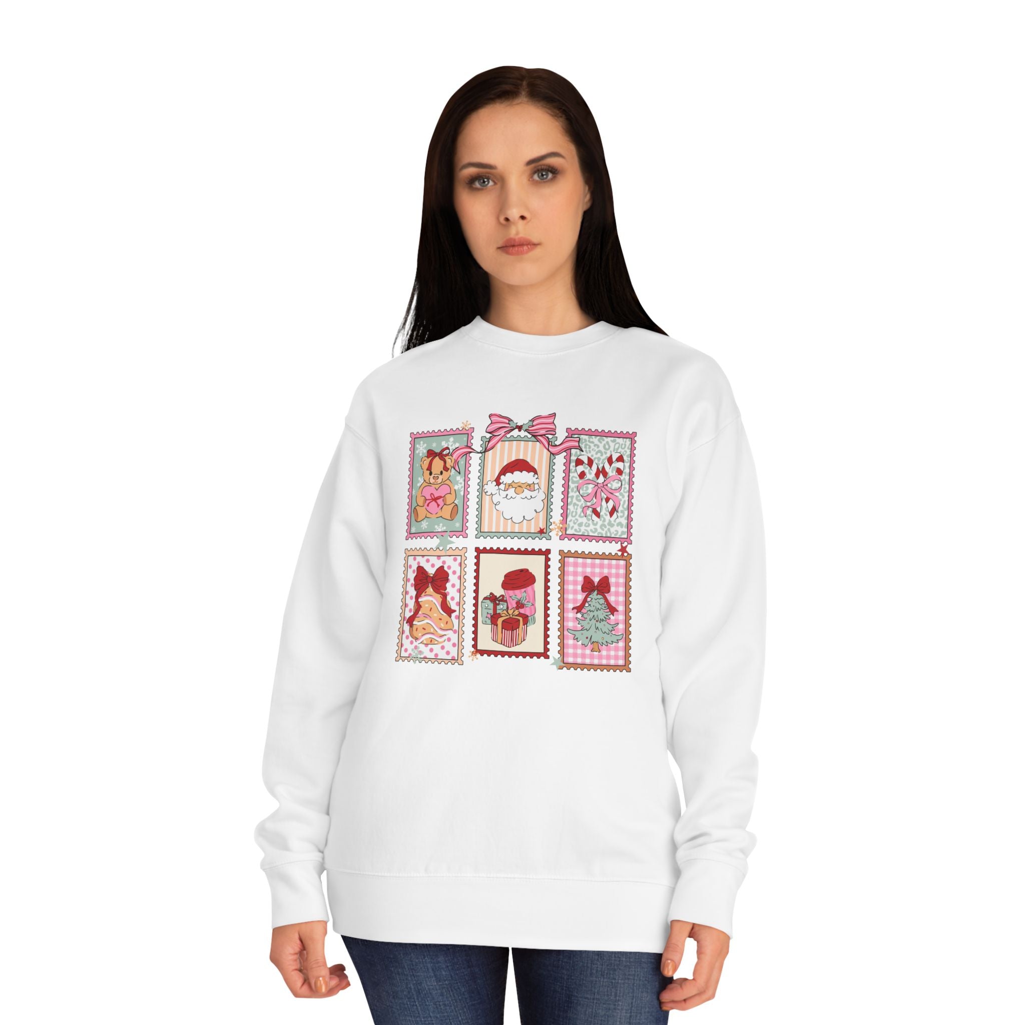Cozy Holiday Sweatshirt for Festive Gatherings, Christmas Apparel, Winter Wardrobe, Gift Idea, Unisex Crewneck Sweater