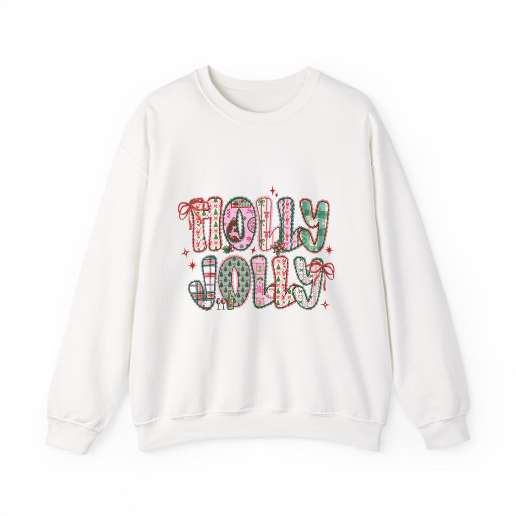 Holiday Cheer Crewneck Sweatshirt, Cozy Sweatshirt, Winter Gift, Christmas Apparel, Unisex Holiday Clothing