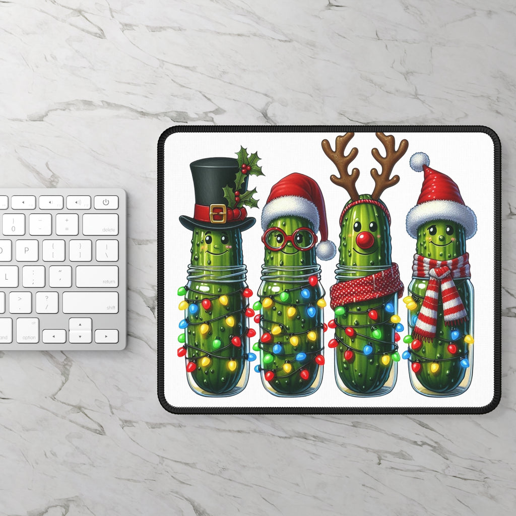 Christmas Pickle Tree Gaming Mouse Pad