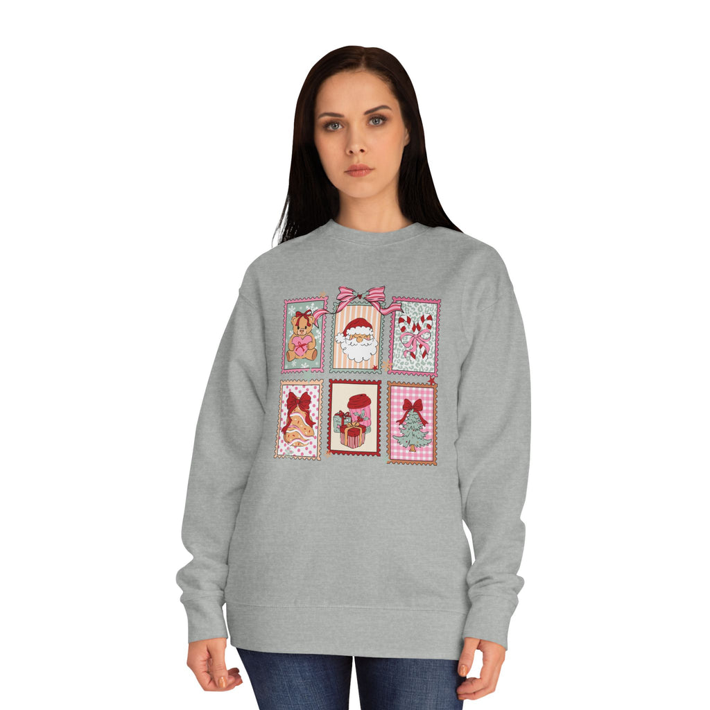 Cozy Holiday Sweatshirt for Festive Gatherings, Christmas Apparel, Winter Wardrobe, Gift Idea, Unisex Crewneck Sweater