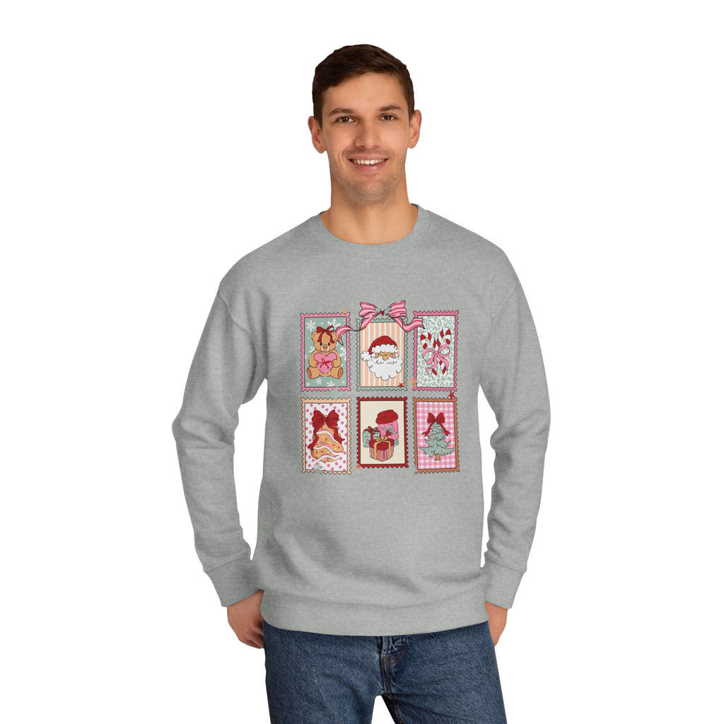 Cozy Holiday Sweatshirt for Festive Gatherings, Christmas Apparel, Winter Wardrobe, Gift Idea, Unisex Crewneck Sweater