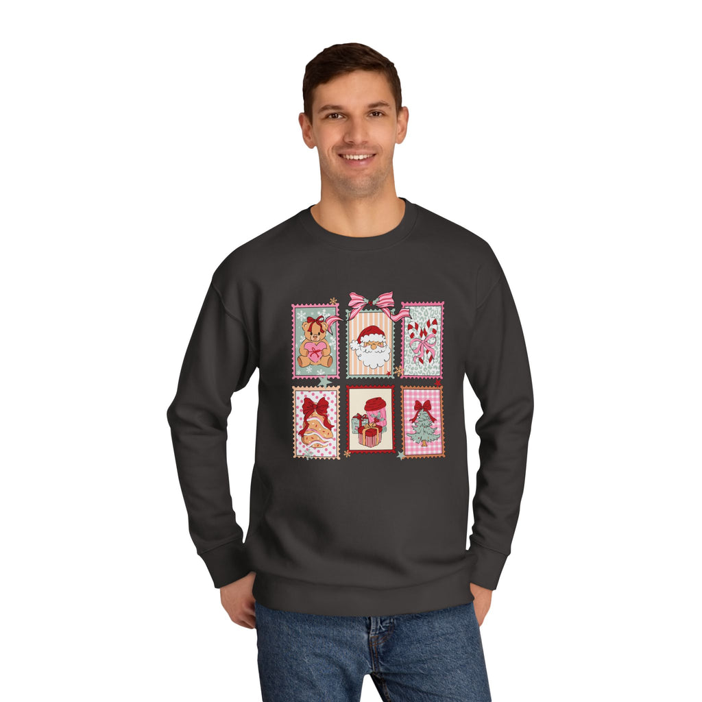 Cozy Holiday Sweatshirt for Festive Gatherings, Christmas Apparel, Winter Wardrobe, Gift Idea, Unisex Crewneck Sweater