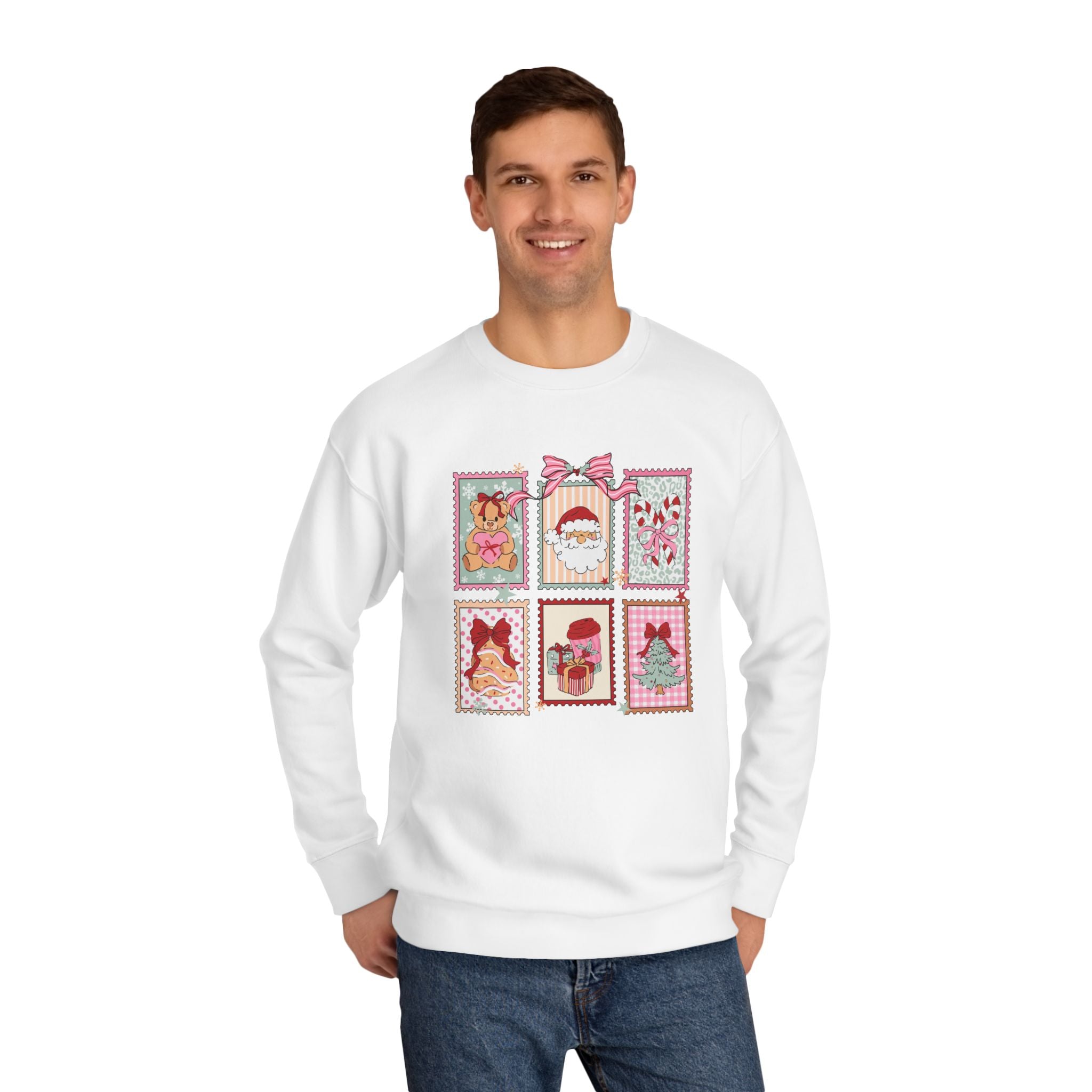 Cozy Holiday Sweatshirt for Festive Gatherings, Christmas Apparel, Winter Wardrobe, Gift Idea, Unisex Crewneck Sweater